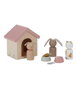 Little Dutch - Aanvulset poppenhuis huisdieren