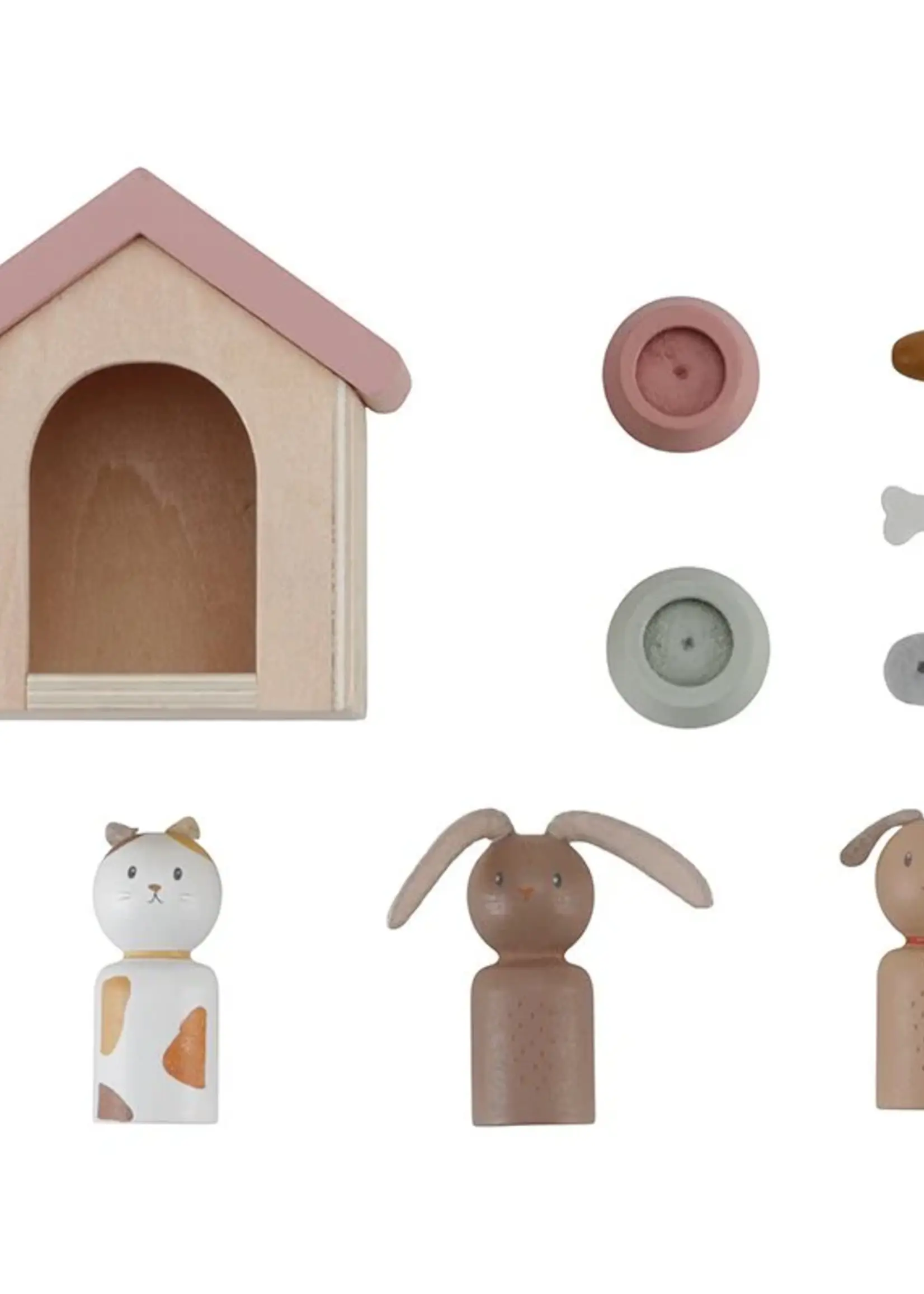 Little Dutch Little Dutch - Aanvulset poppenhuis huisdieren