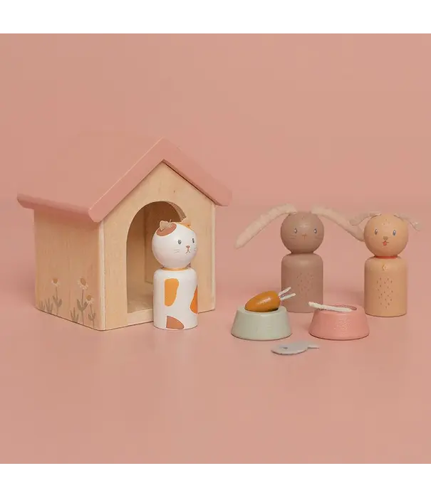 Little Dutch Little Dutch - Aanvulset poppenhuis huisdieren