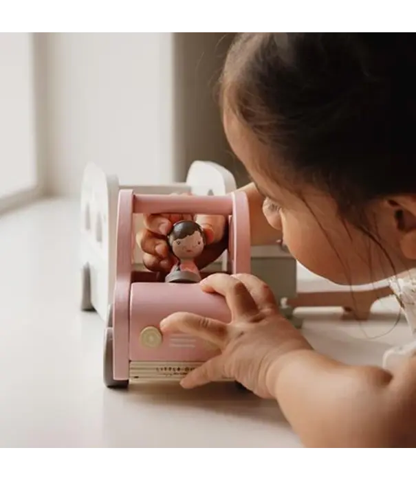 Little Dutch Little Dutch - Speelgoed auto met caravan