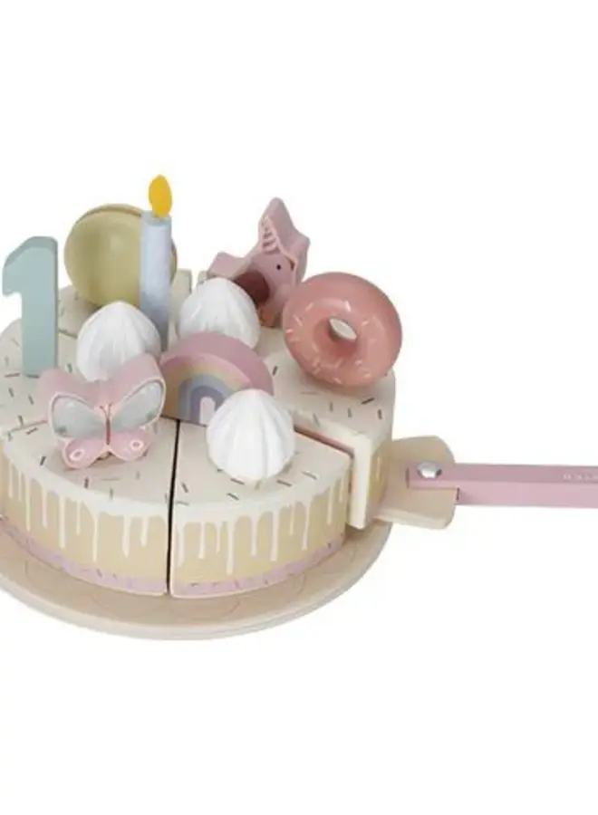 Little Dutch - Verjaardagstaart roze