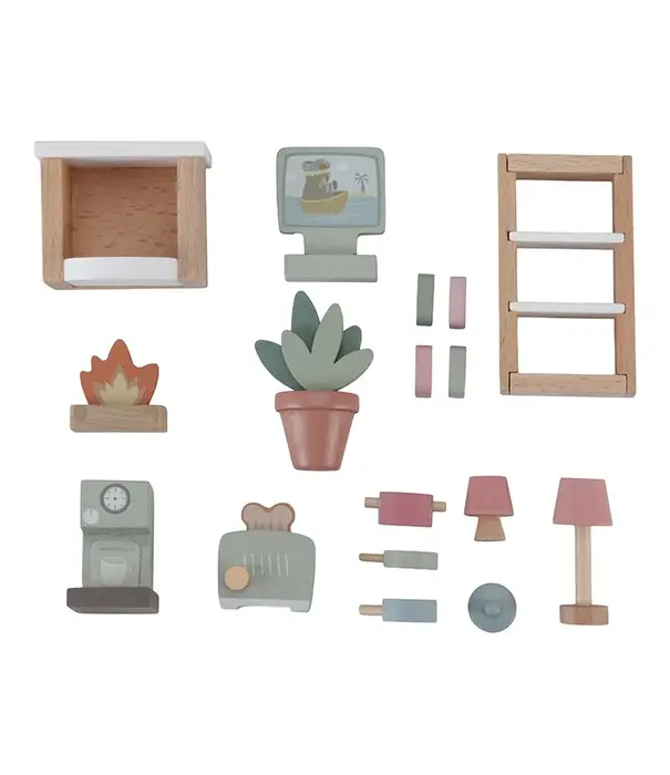 Little Dutch Little Dutch - Aanvulset poppenhuis meubels