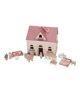 Little Dutch - Draagbaar houten poppenhuis