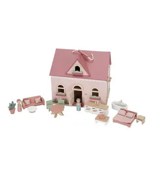 Little Dutch - Draagbaar houten poppenhuis