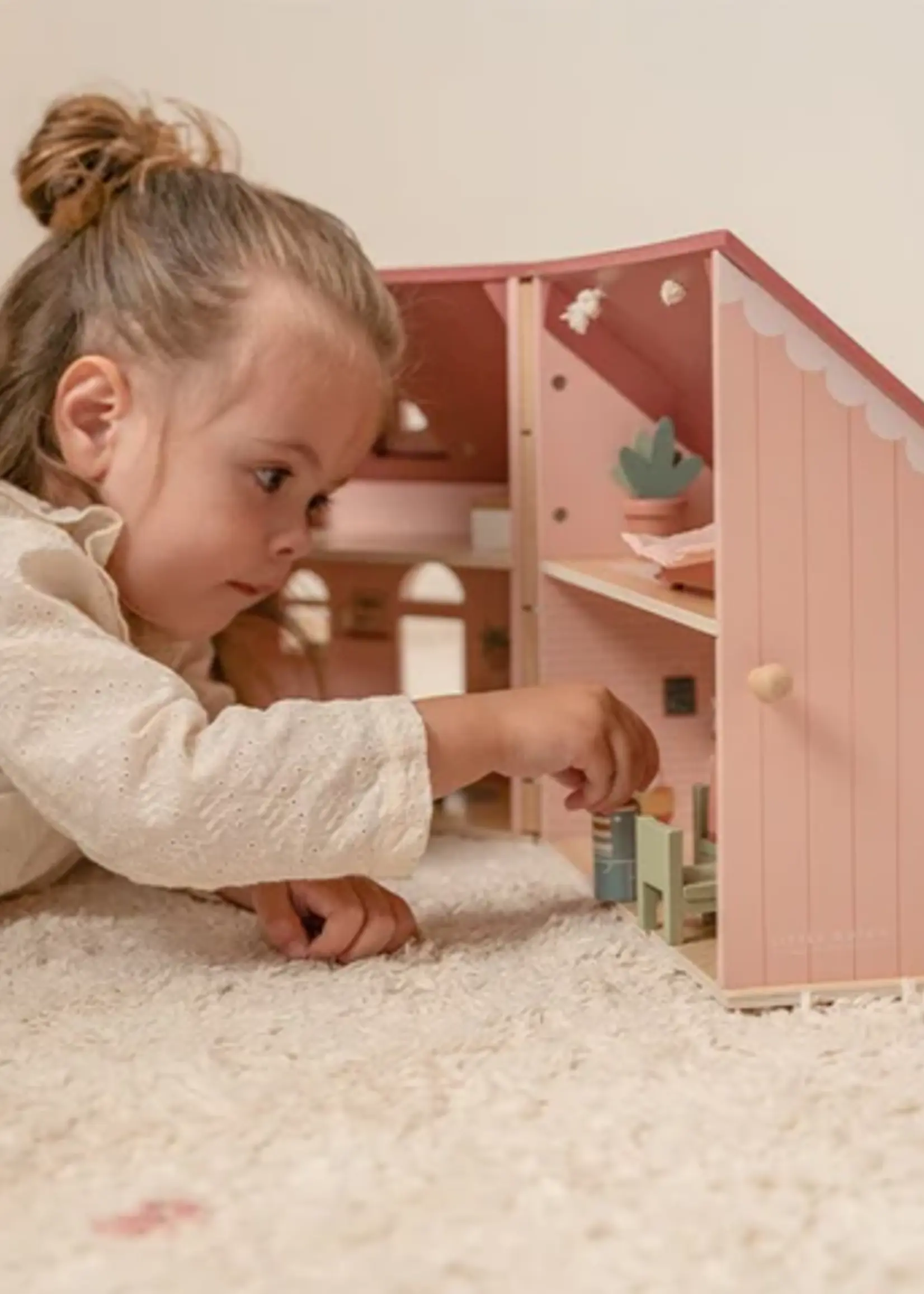 Little Dutch Little Dutch - Draagbaar houten poppenhuis