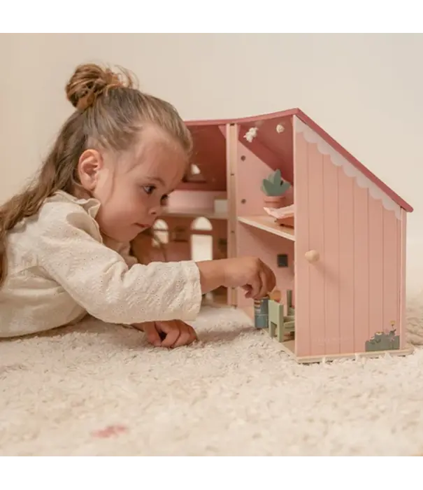 Little Dutch Little Dutch - Draagbaar houten poppenhuis