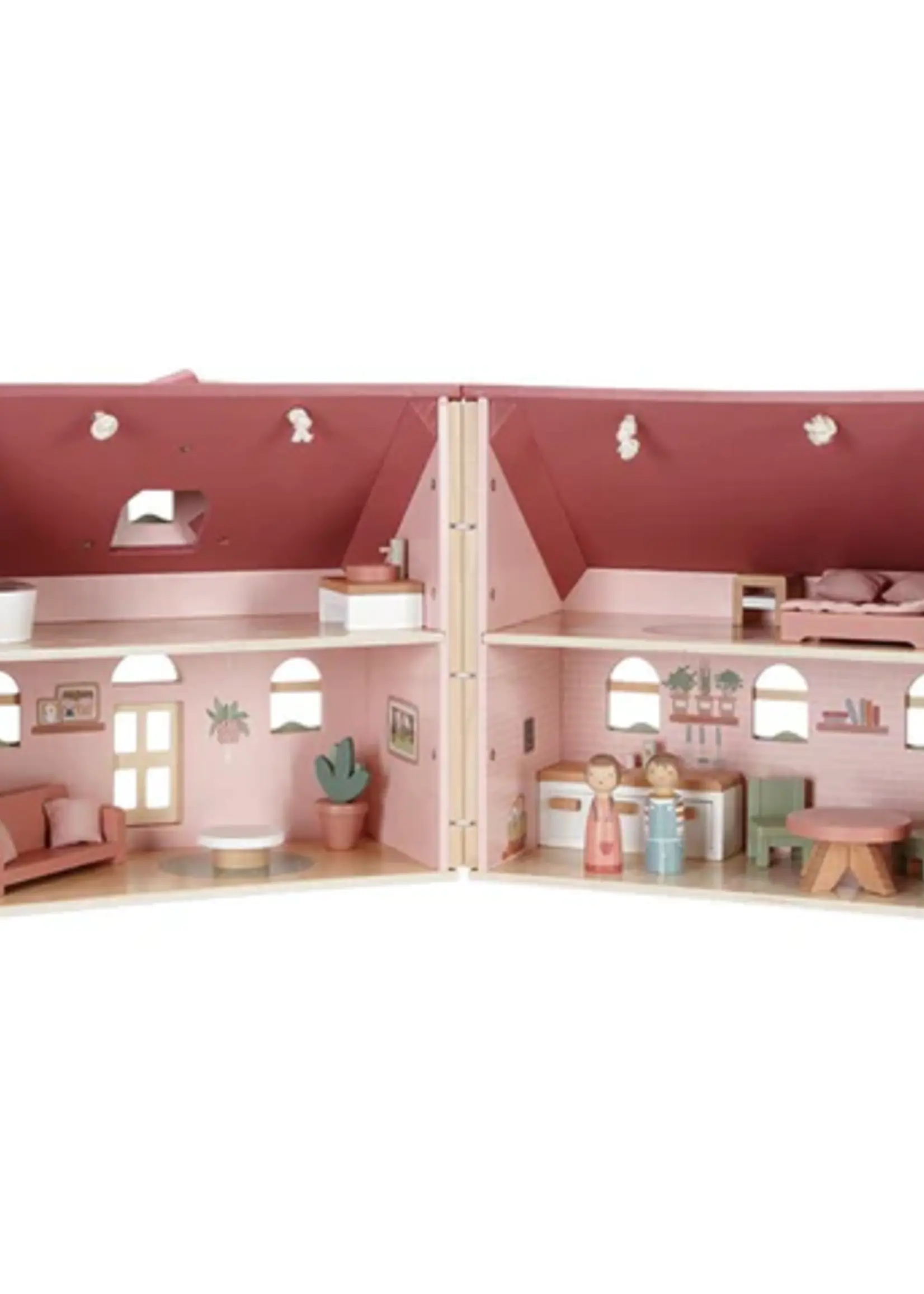 Little Dutch Little Dutch - Draagbaar houten poppenhuis