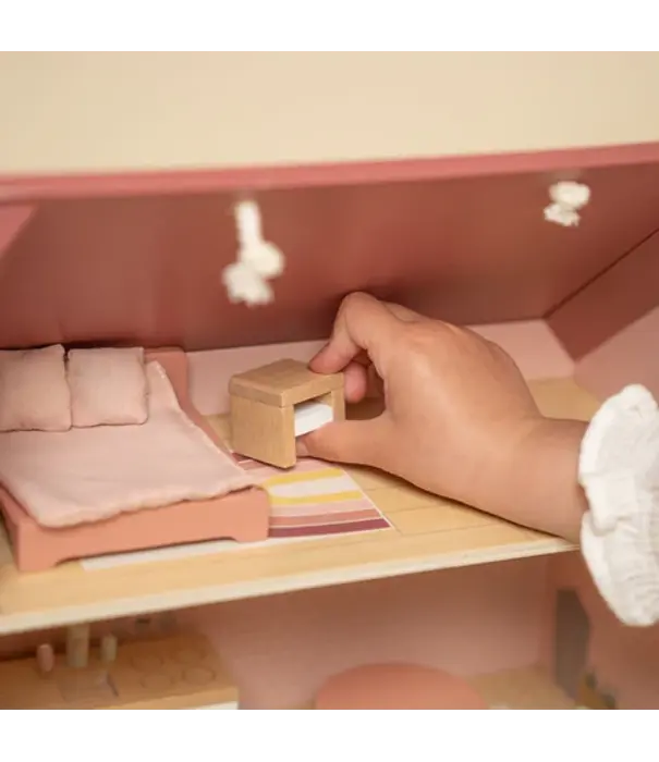 Little Dutch Little Dutch - Draagbaar houten poppenhuis