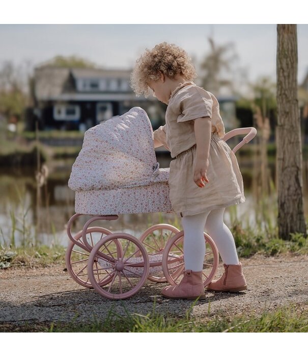 Little Dutch Little Dutch - Poppenwagen Textiel