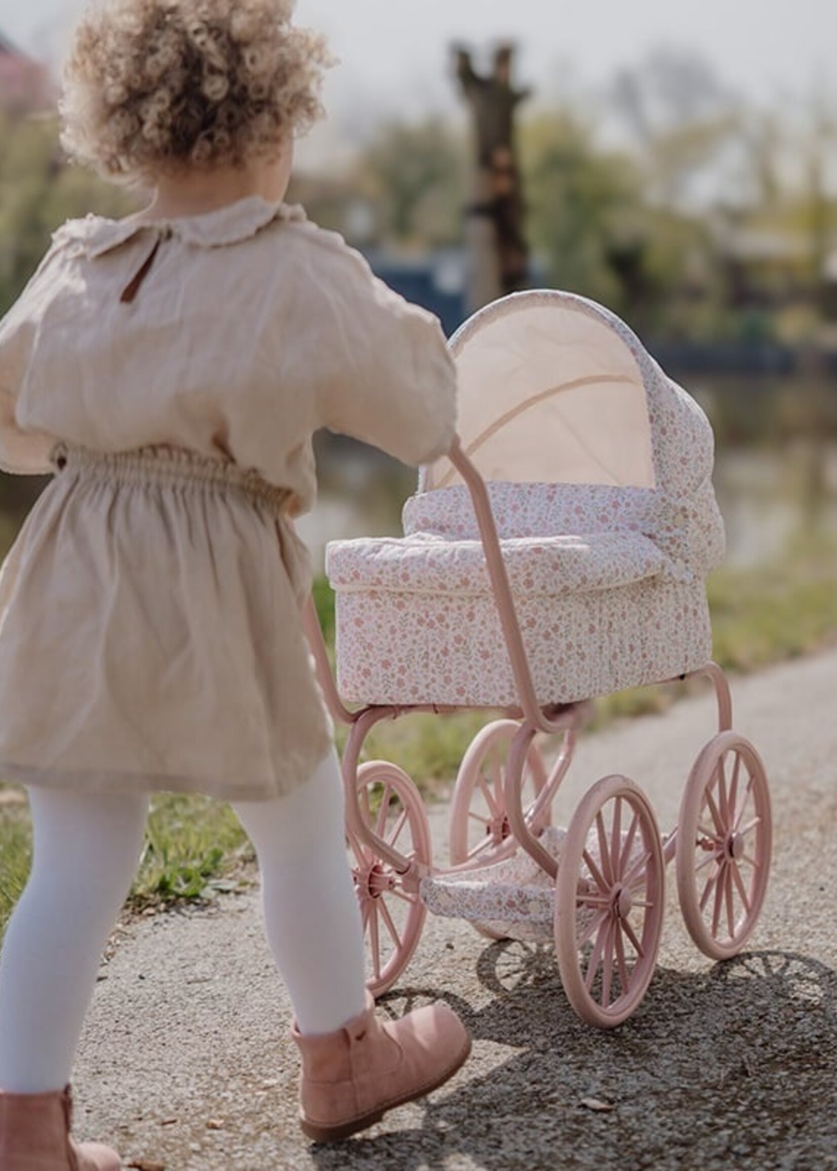 Little Dutch Little Dutch - Poppenwagen Textiel