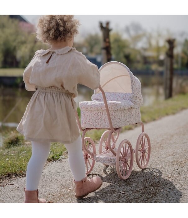 Little Dutch Little Dutch - Poppenwagen Textiel