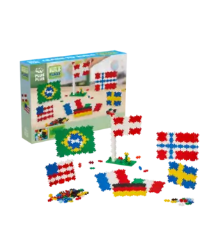 Plus Plus - Learn to build - Vlaggen 700ST