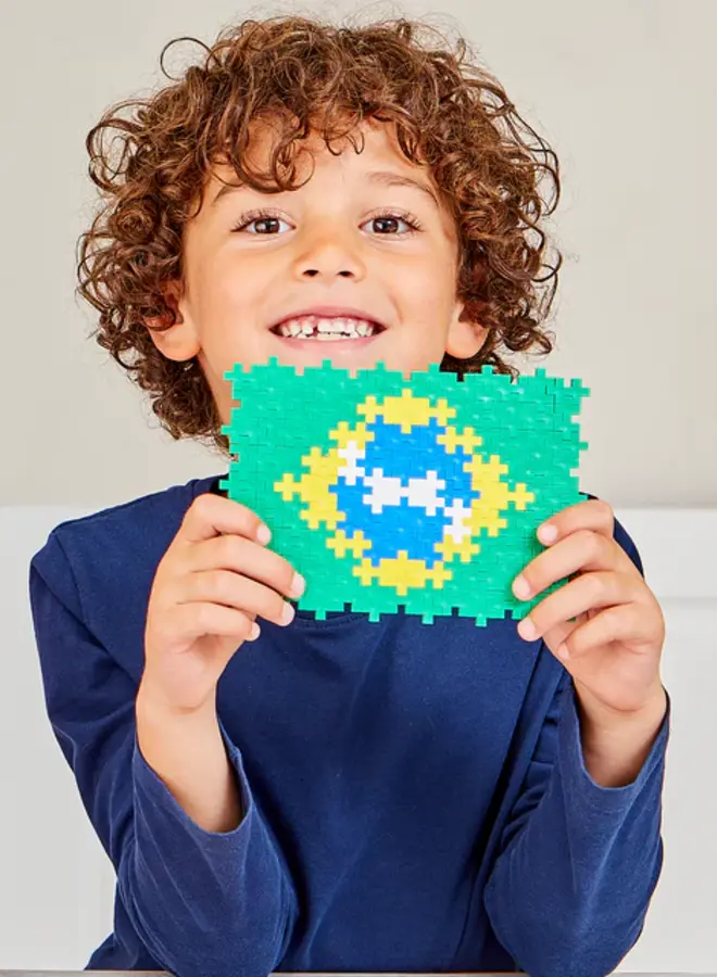 Plus Plus - Learn to build - Vlaggen 700ST