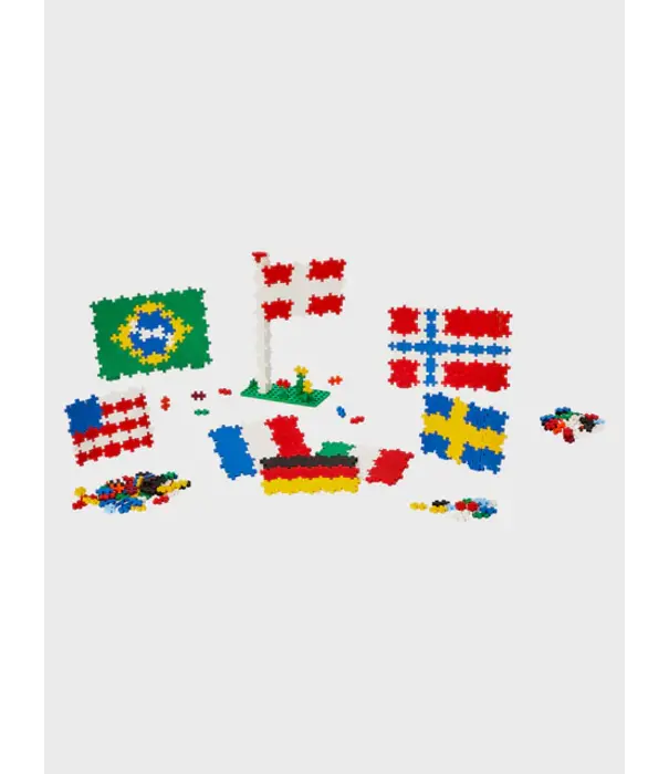 PlusPlus Plus Plus - Learn to build - Vlaggen 700ST