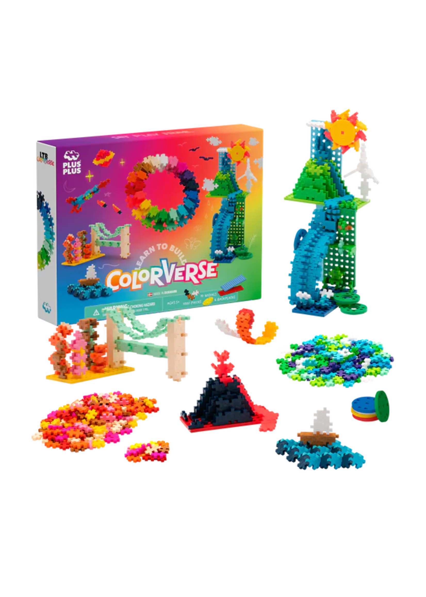PlusPlus Plus Plus - Learn to Build Colorverse Super Set