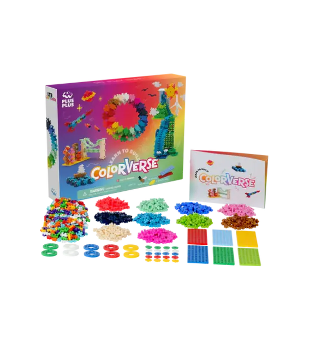 PlusPlus Plus Plus - Learn to Build Colorverse Super Set