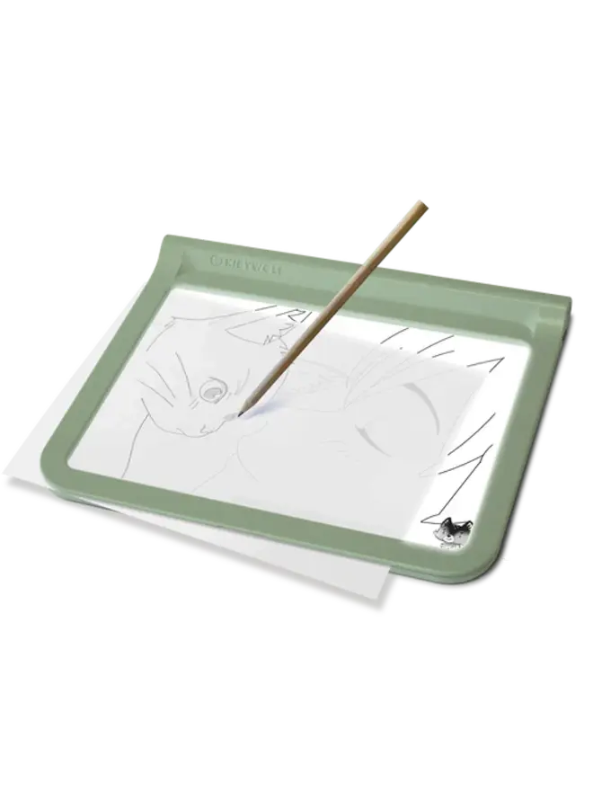 Kidywolf - tweezijdig tekentablet Kidydraw-pro