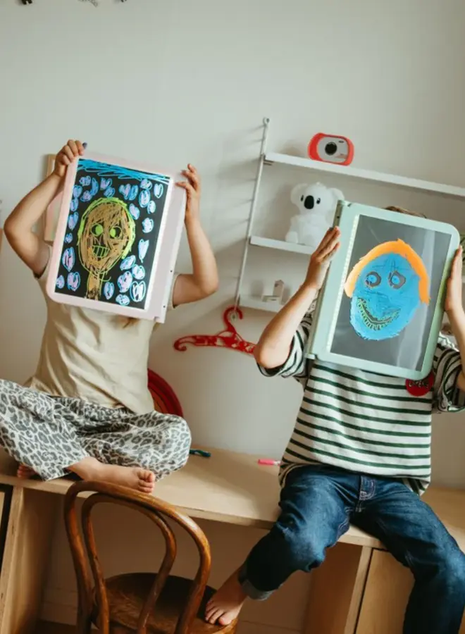 Kidywolf - tweezijdig tekentablet Kidydraw-pro