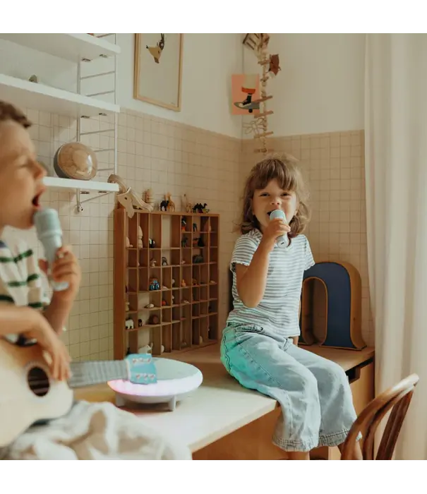 Kidywolf Kidywolf - karaoke 2 microfoons blauw