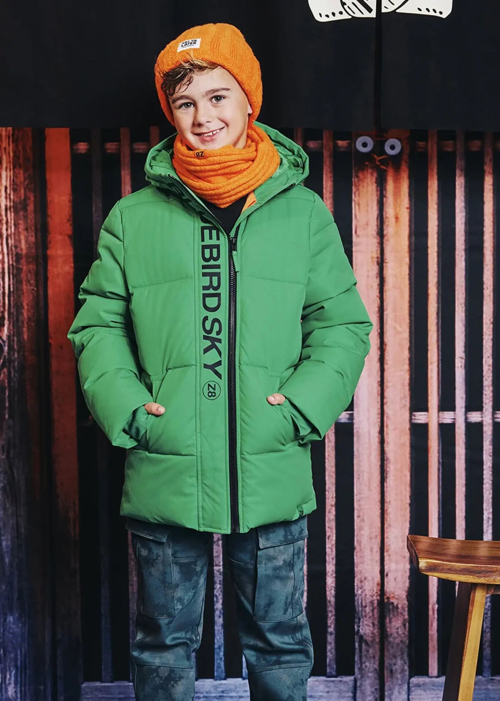 Z8 Z8 Kids W25 - Indi - Orange tiger