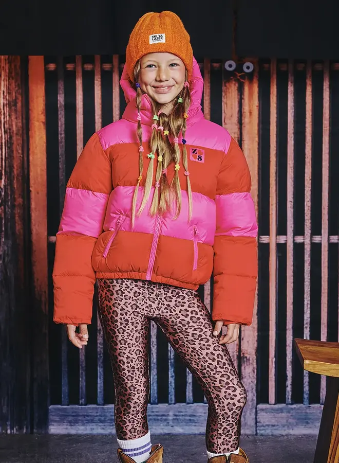 Z8 Kids W25 - Sayna - Amber brown/AOP