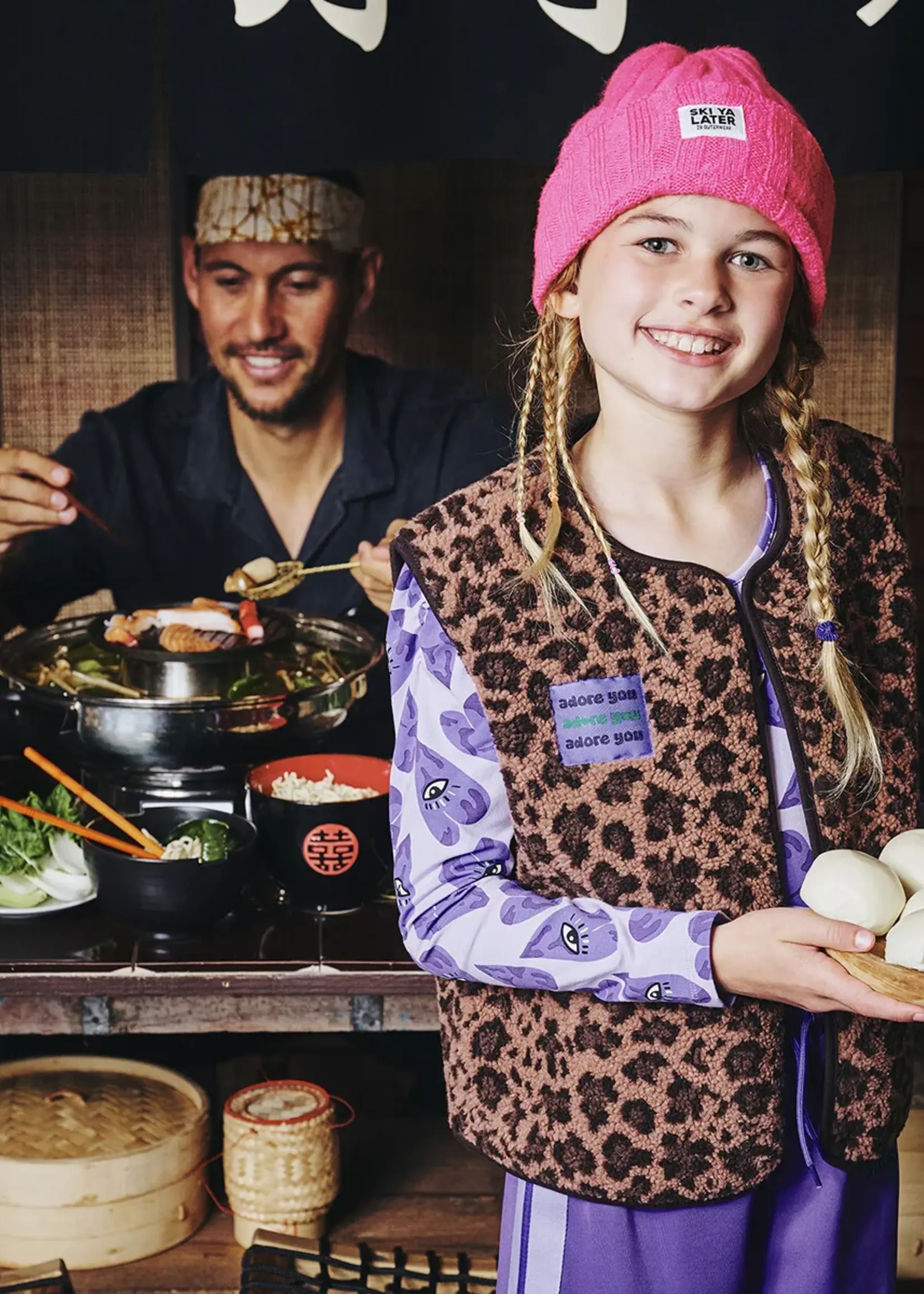 Z8 Z8 Kids W25 - Mellody - Amber brown/AOP