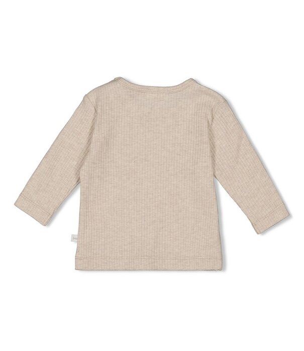 Feetje Feetje W25 - Dear Autumn - Longsleeve rib  Taupe