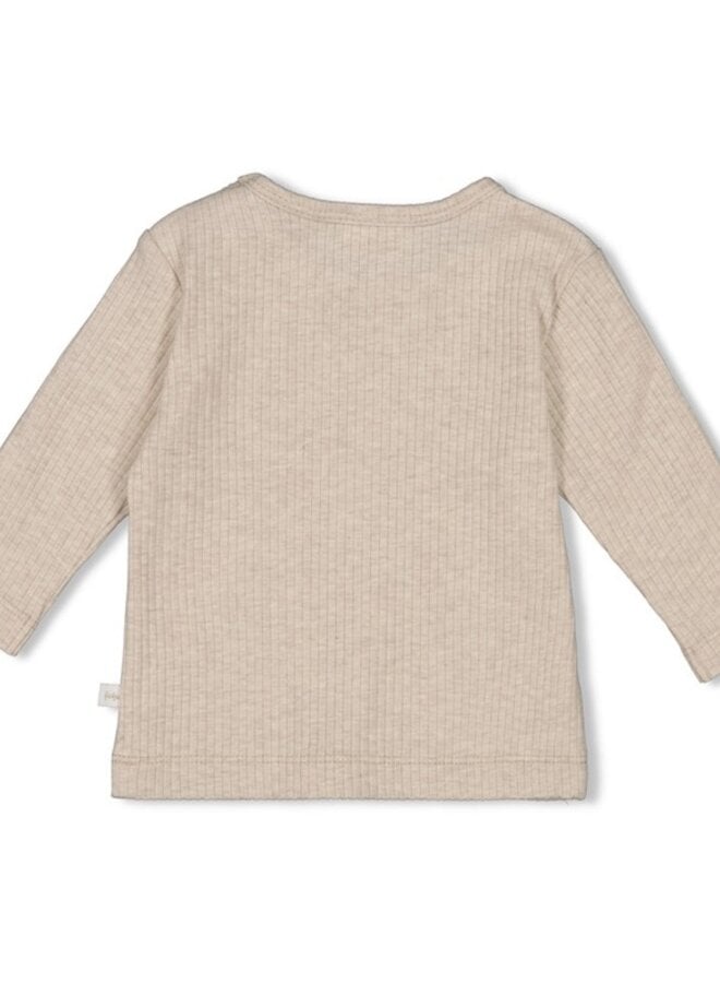 Feetje W25 - Dear Autumn - Longsleeve rib  Taupe