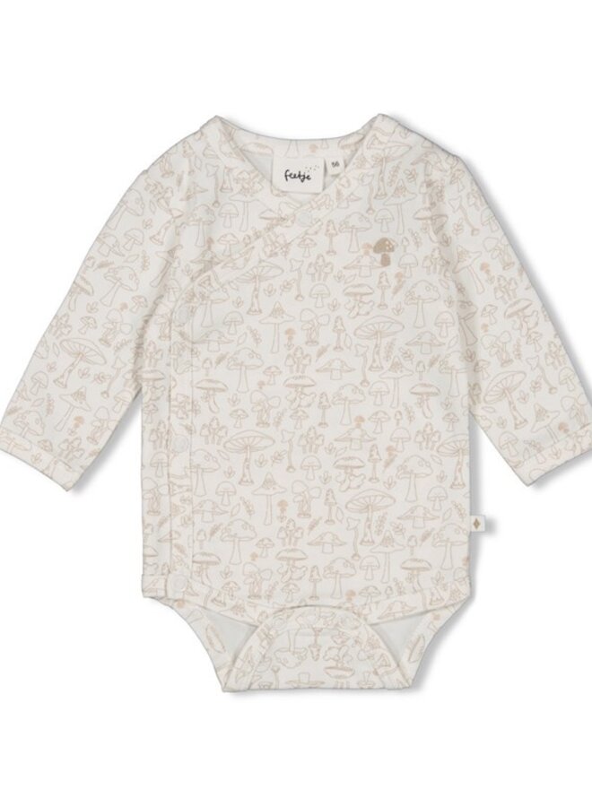 Feetje W25 - Dear Autumn -  Wikkelromper AOP