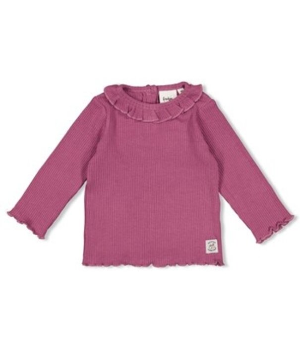 Feetje Feetje W25 - Better Together - Longsleeve rib lila