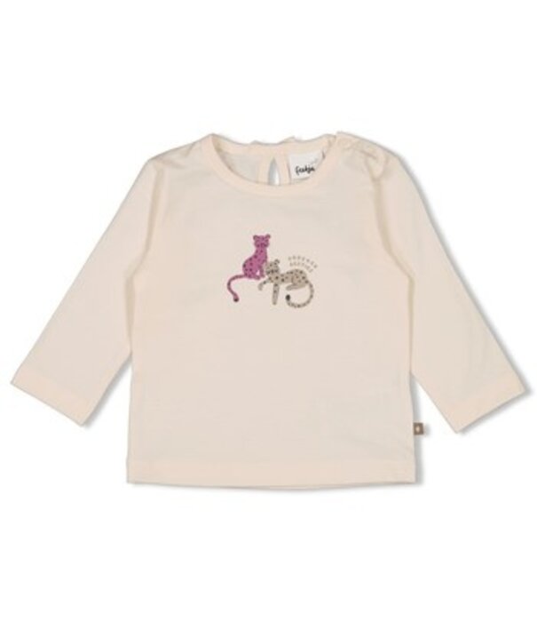 Feetje Feetje W25 - Better Together - Longsleeve offwhite