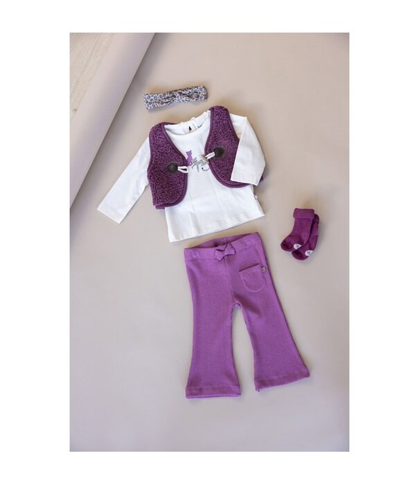 Feetje Feetje W25 - Better Together - Longsleeve offwhite