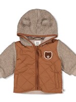 Feetje Feetje W25 - Wild World - Boucle jasje met capuchon