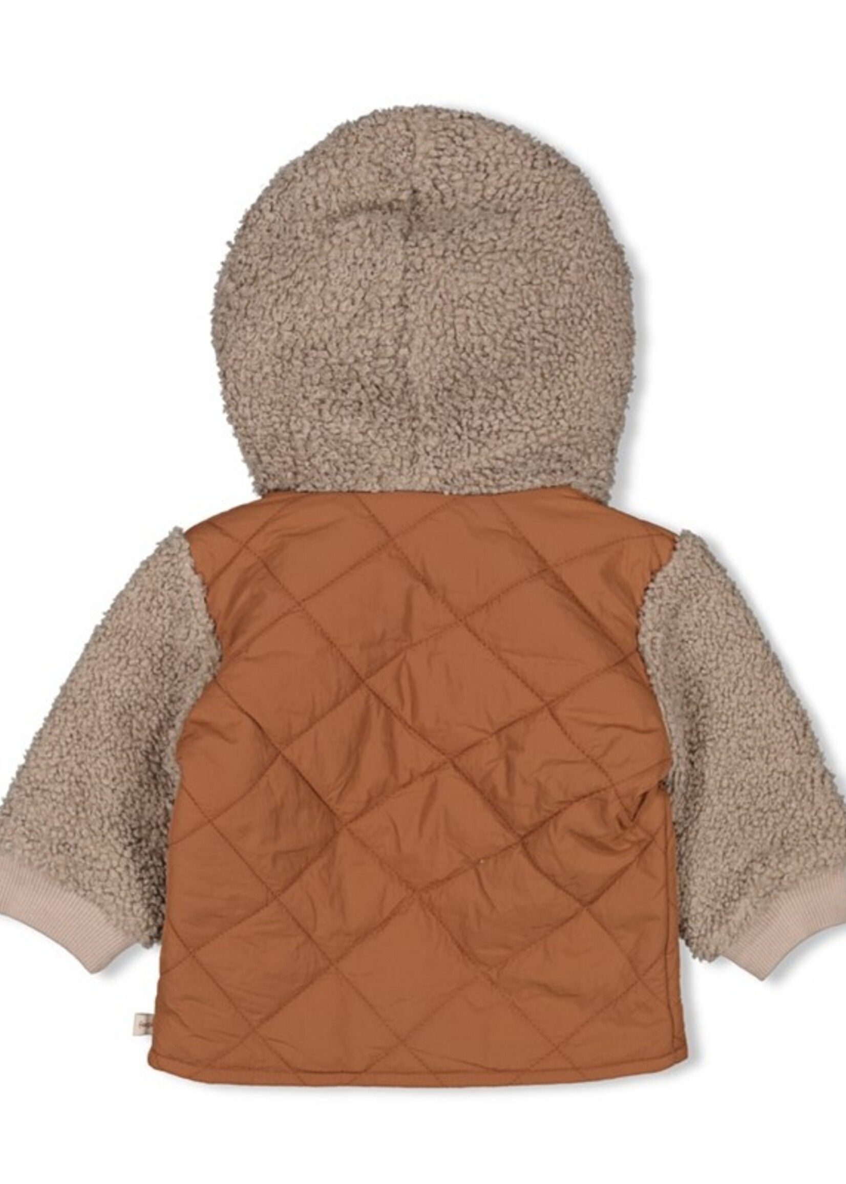 Feetje Feetje W25 - Wild World - Boucle jasje met capuchon