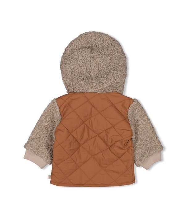 Feetje Feetje W25 - Wild World - Boucle jasje met capuchon