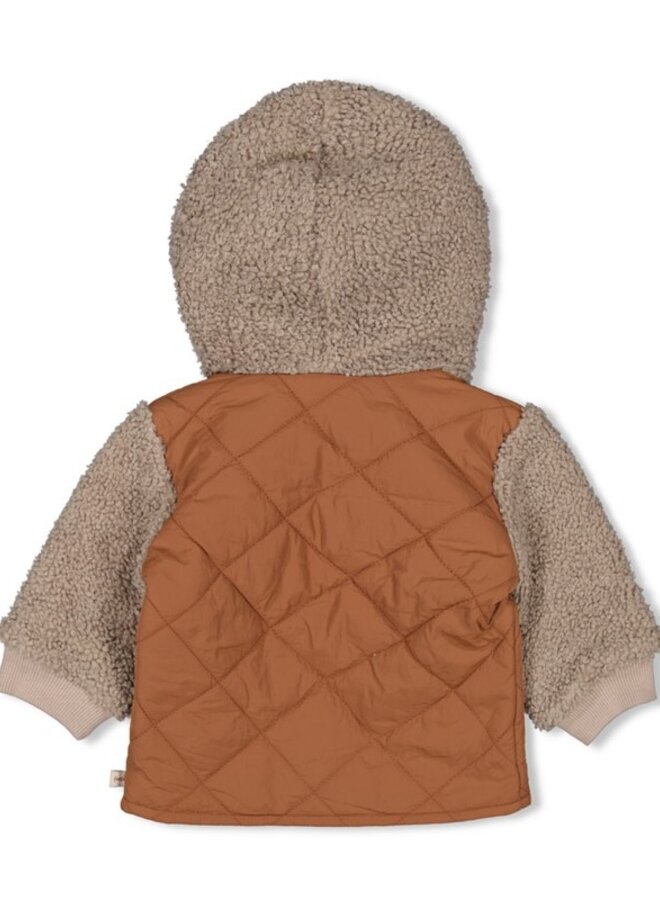 Feetje W25 - Wild World - Boucle jasje met capuchon