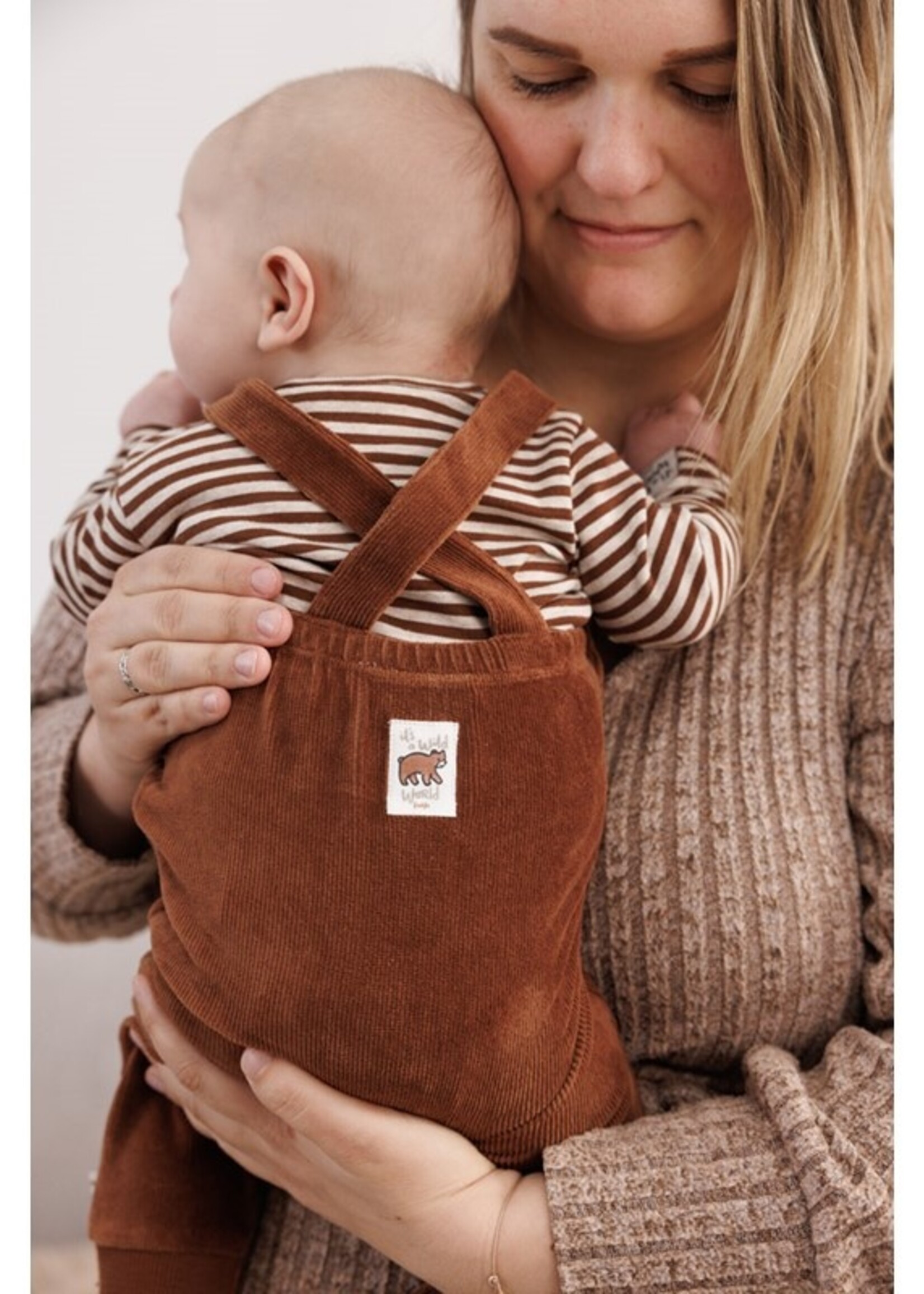 Feetje Feetje W25 - Wild World - Tuinbroek velours rib