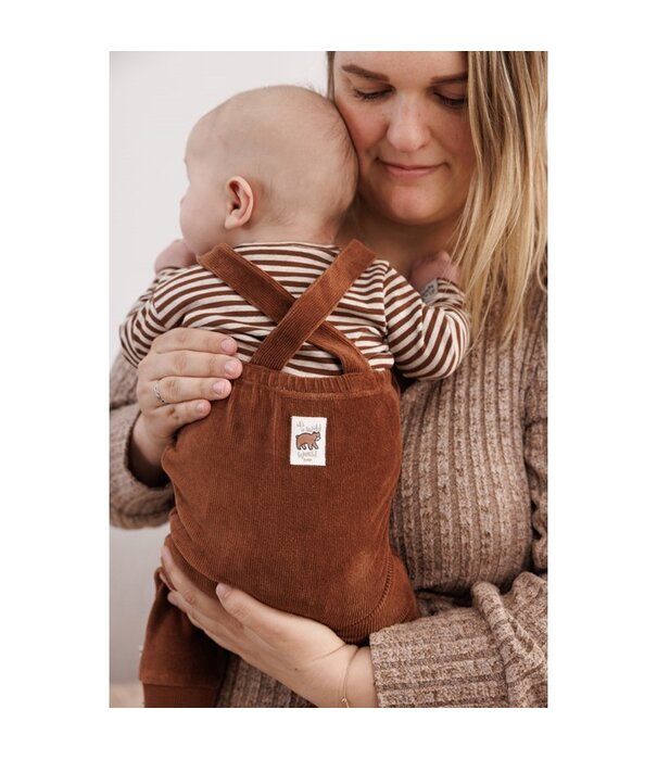 Feetje Feetje W25 - Wild World - Tuinbroek velours rib