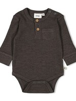Feetje Feetje W25 - Rawrsome - Romper rib