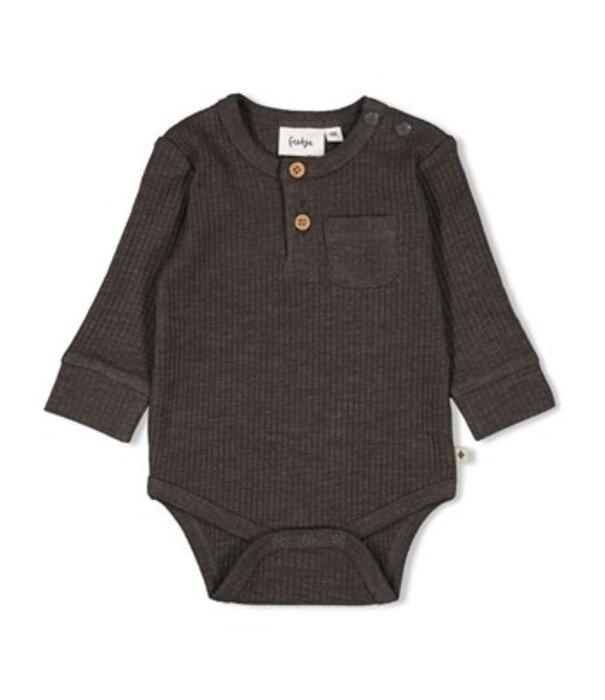 Feetje Feetje W25 - Rawrsome - Romper rib