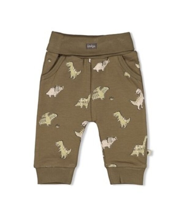Feetje Feetje W25 - Rawrsome - Broek AOP - Olijf