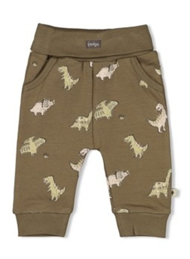 Feetje W25 - Rawrsome - Broek AOP - Olijf
