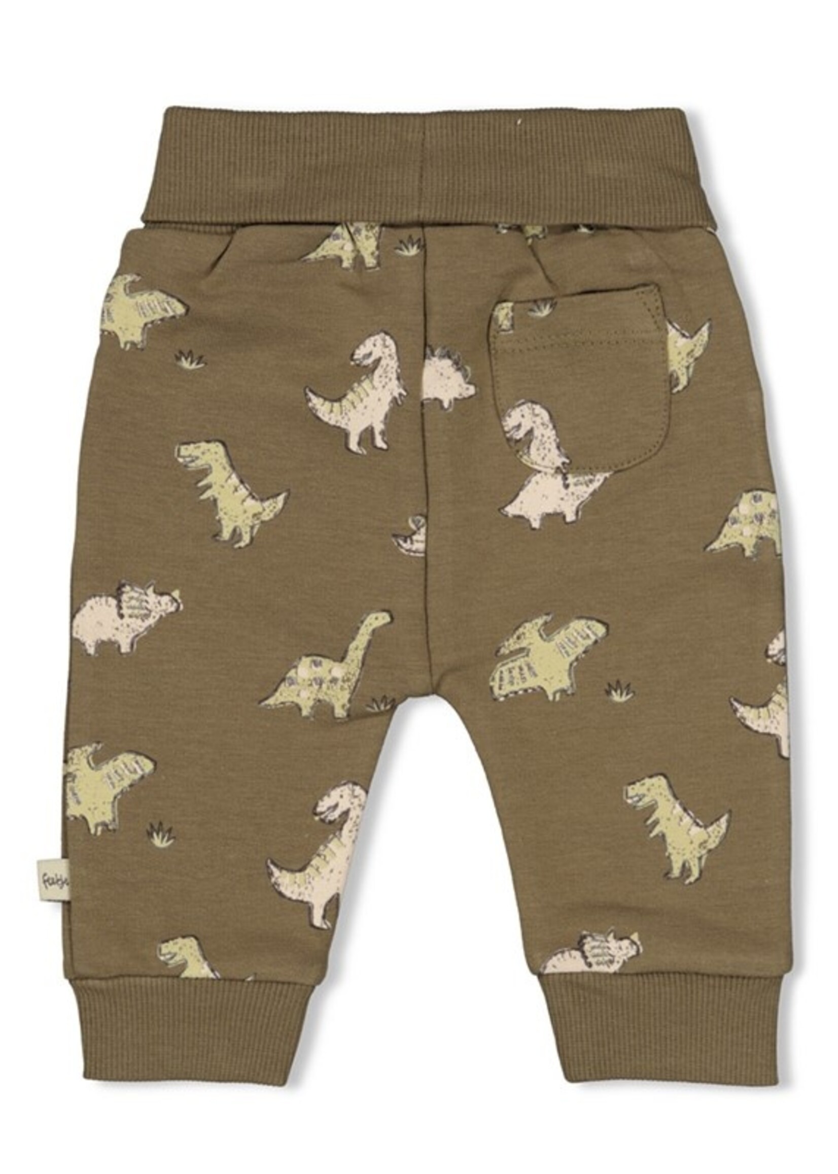 Feetje Feetje W25 - Rawrsome - Broek AOP - Olijf