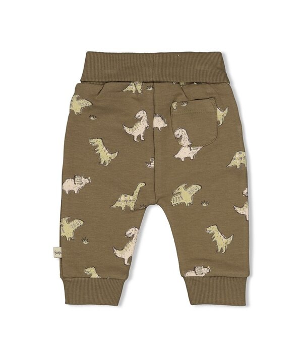 Feetje Feetje W25 - Rawrsome - Broek AOP - Olijf