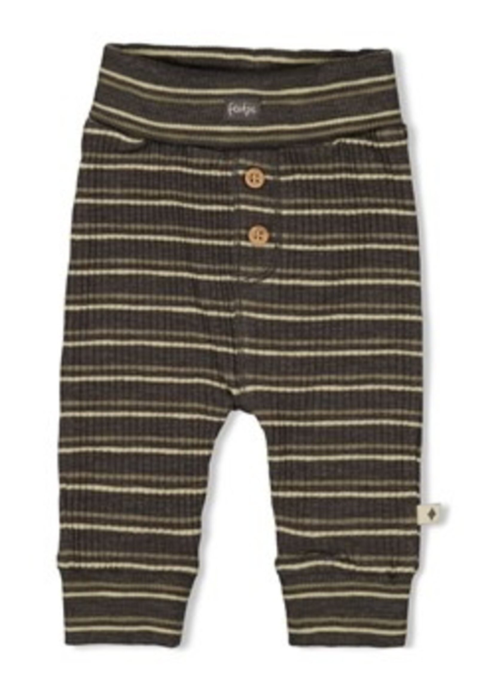 Feetje Feetje W25 - Rawrsome - Broek rib met streep