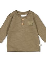 Feetje Feetje W25 - Rawrsome - Longsleeve Olijf