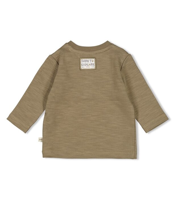 Feetje Feetje W25 - Rawrsome - Longsleeve Olijf