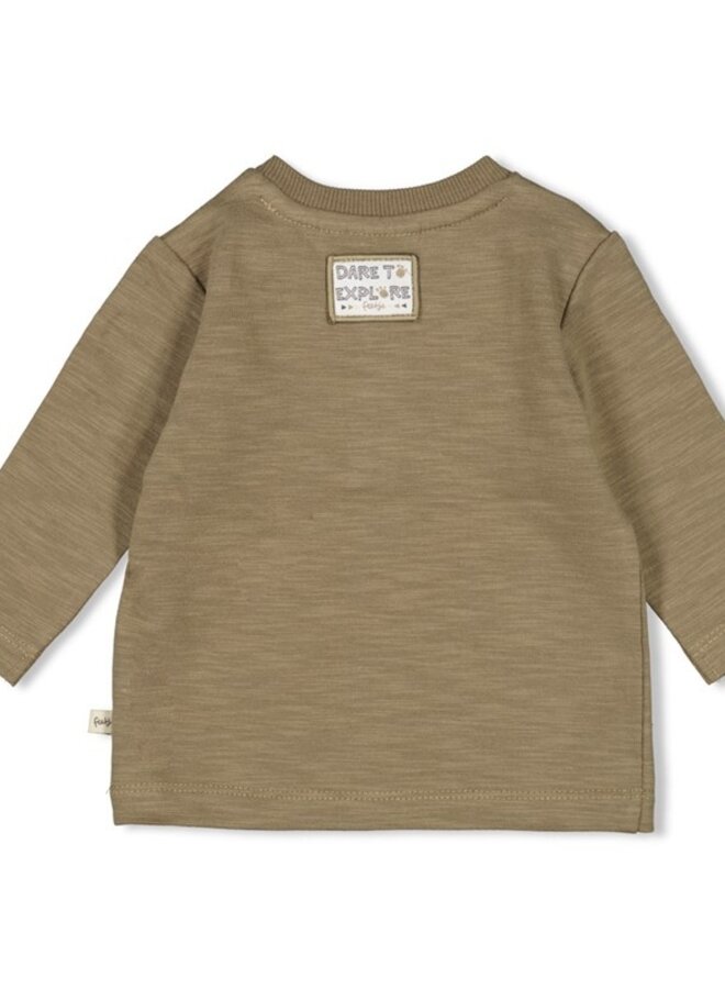 Feetje W25 - Rawrsome - Longsleeve Olijf