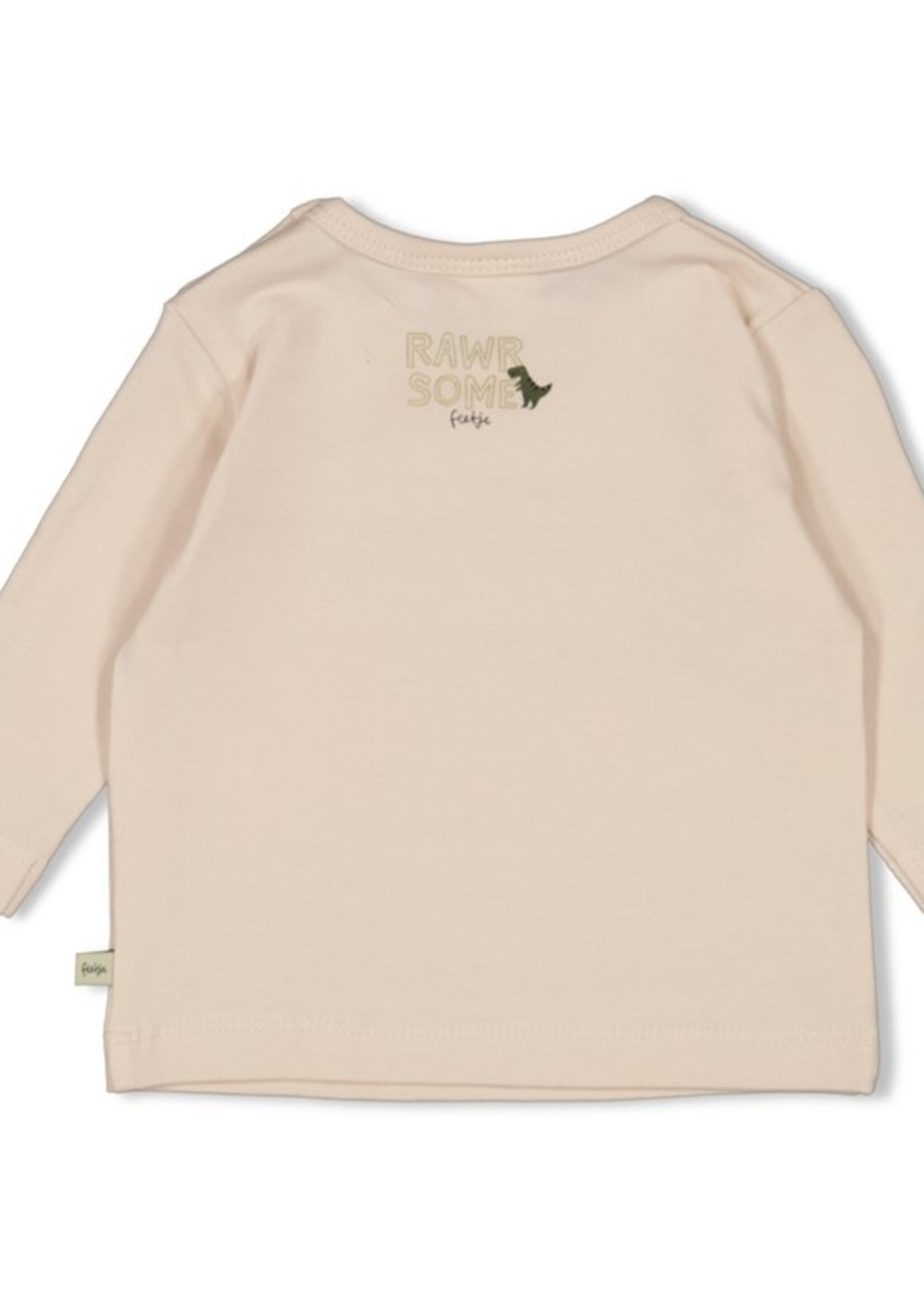 Feetje Feetje W25 - Rawrsome - Longsleeve Offwhite