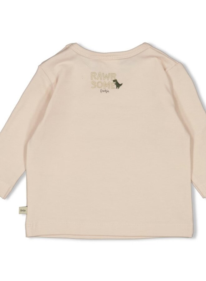 Feetje W25 - Rawrsome - Longsleeve Offwhite